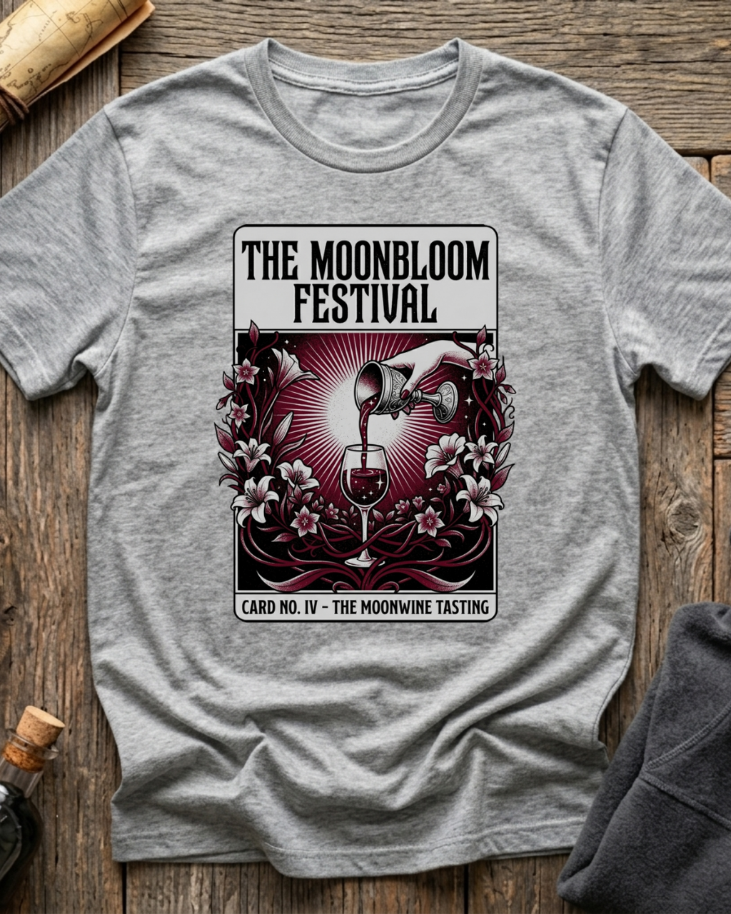 Moonbloom Festival Tarot T-Shirt