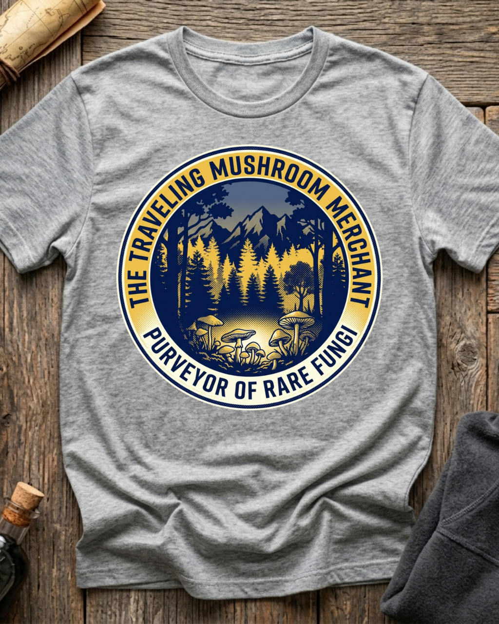 Traveling Gnome Merchant T-Shirt