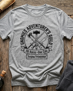 Gnomies Adventure Guild - All Races. One Tale V.1 T-Shirt