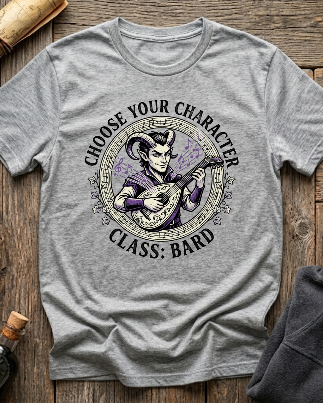 Choose Your Character Class: Bard T-Shirt