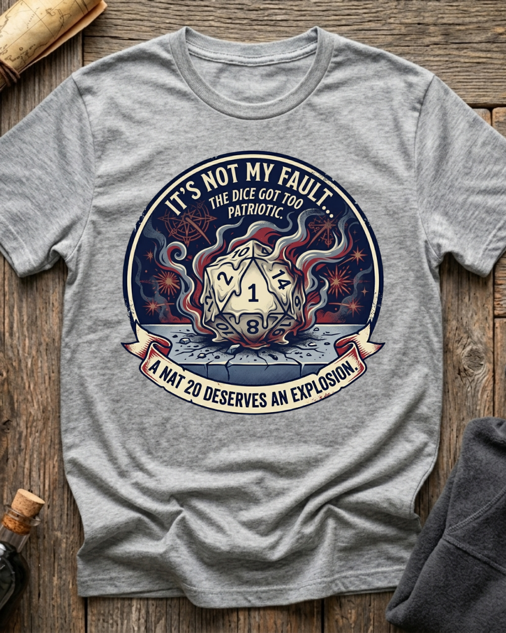 The Dice Got Too Patriotic T-Shirt