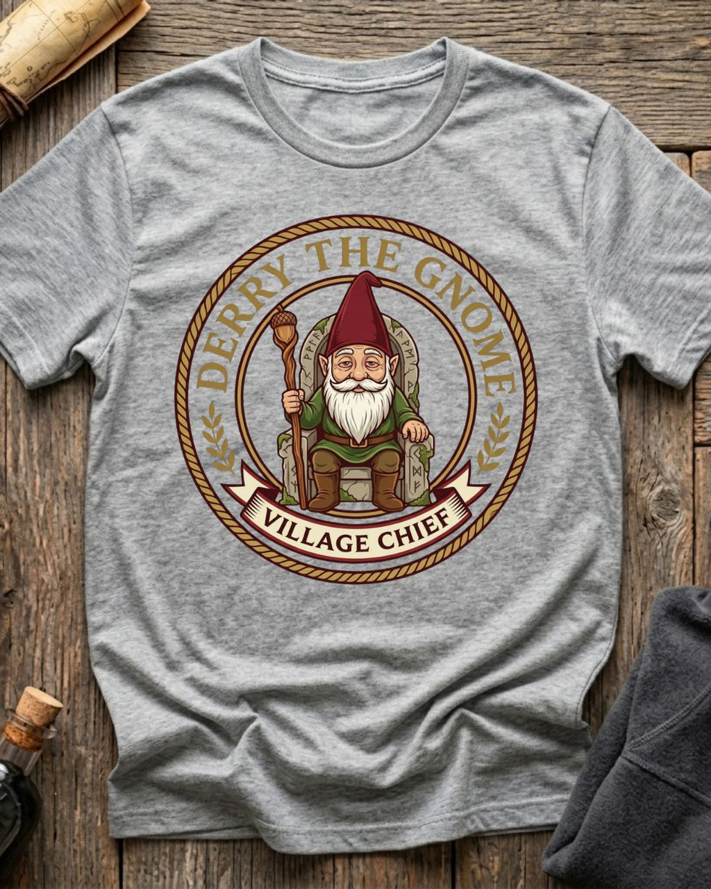 Derry The Gnome Village Chief T-Shirt