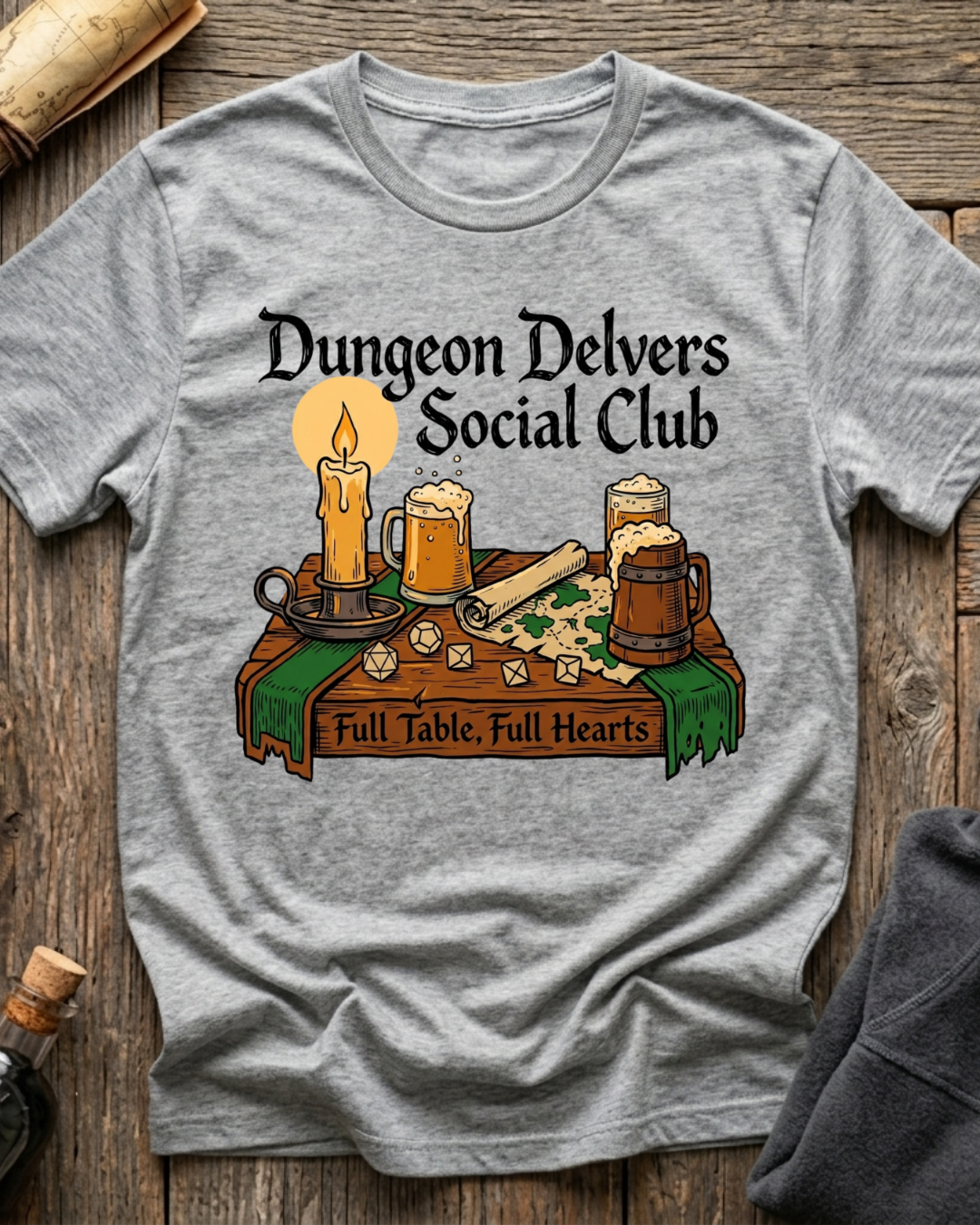 Dungeon Delvers Social Club T-Shirt