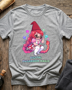 Digital Mushroom Magic T-Shirt
