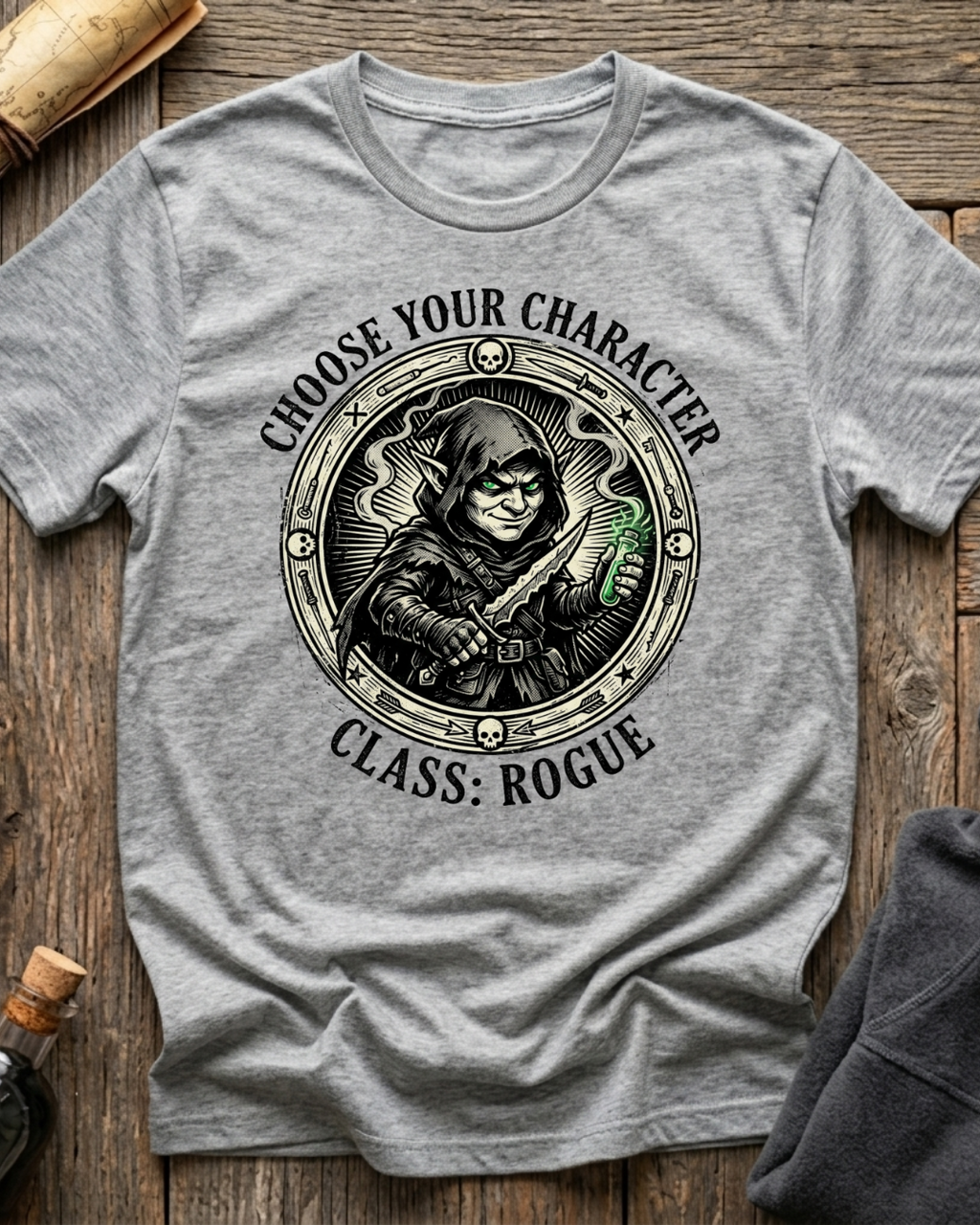 Choose Your Character Class: Rogue T-Shirt