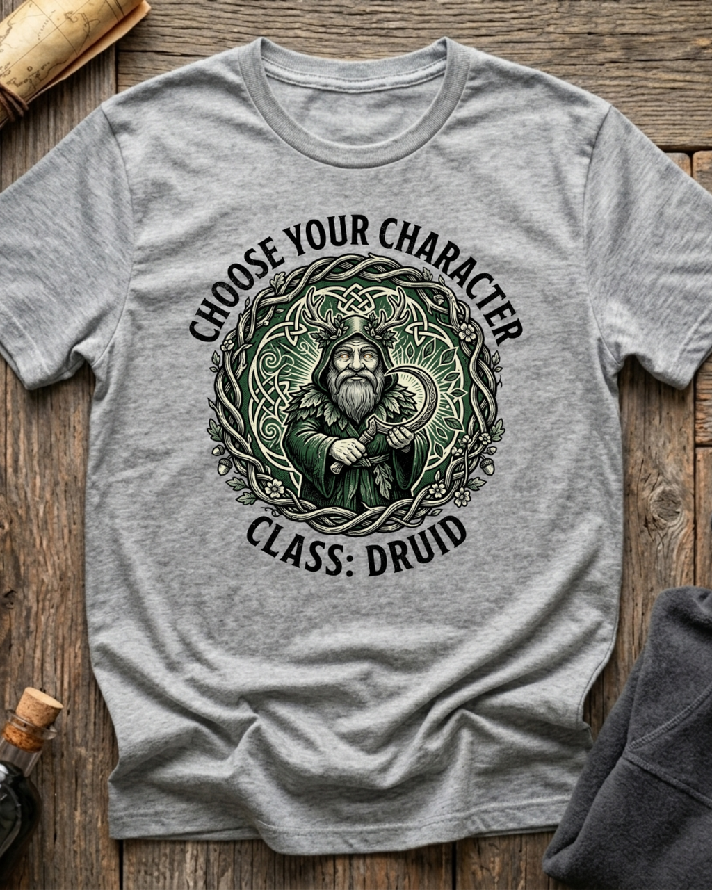 Choose Your Character Class: Druid T-Shirt