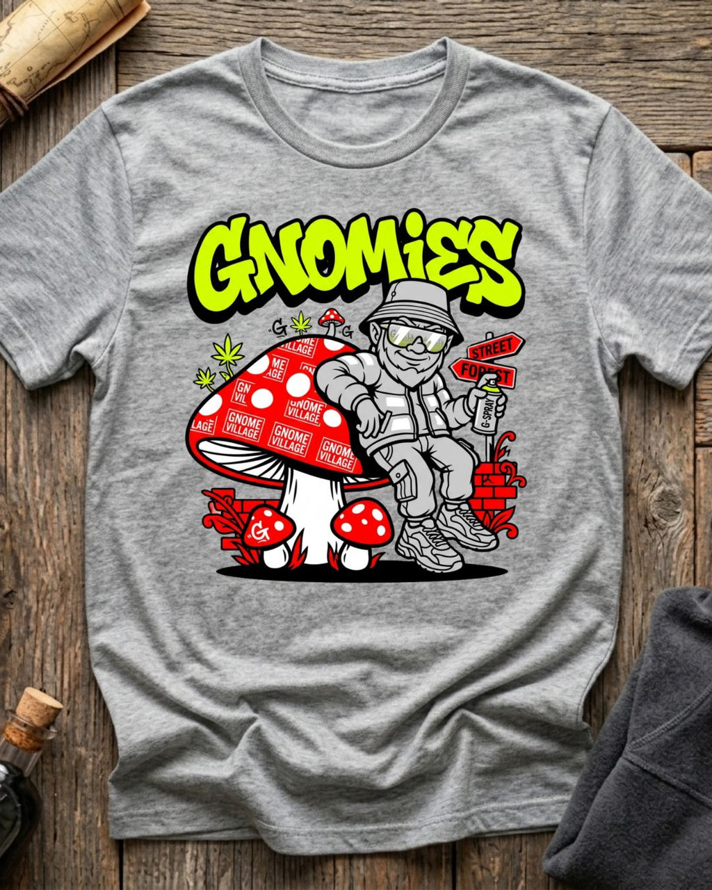 Gnome Village Graffiti T-Shirt