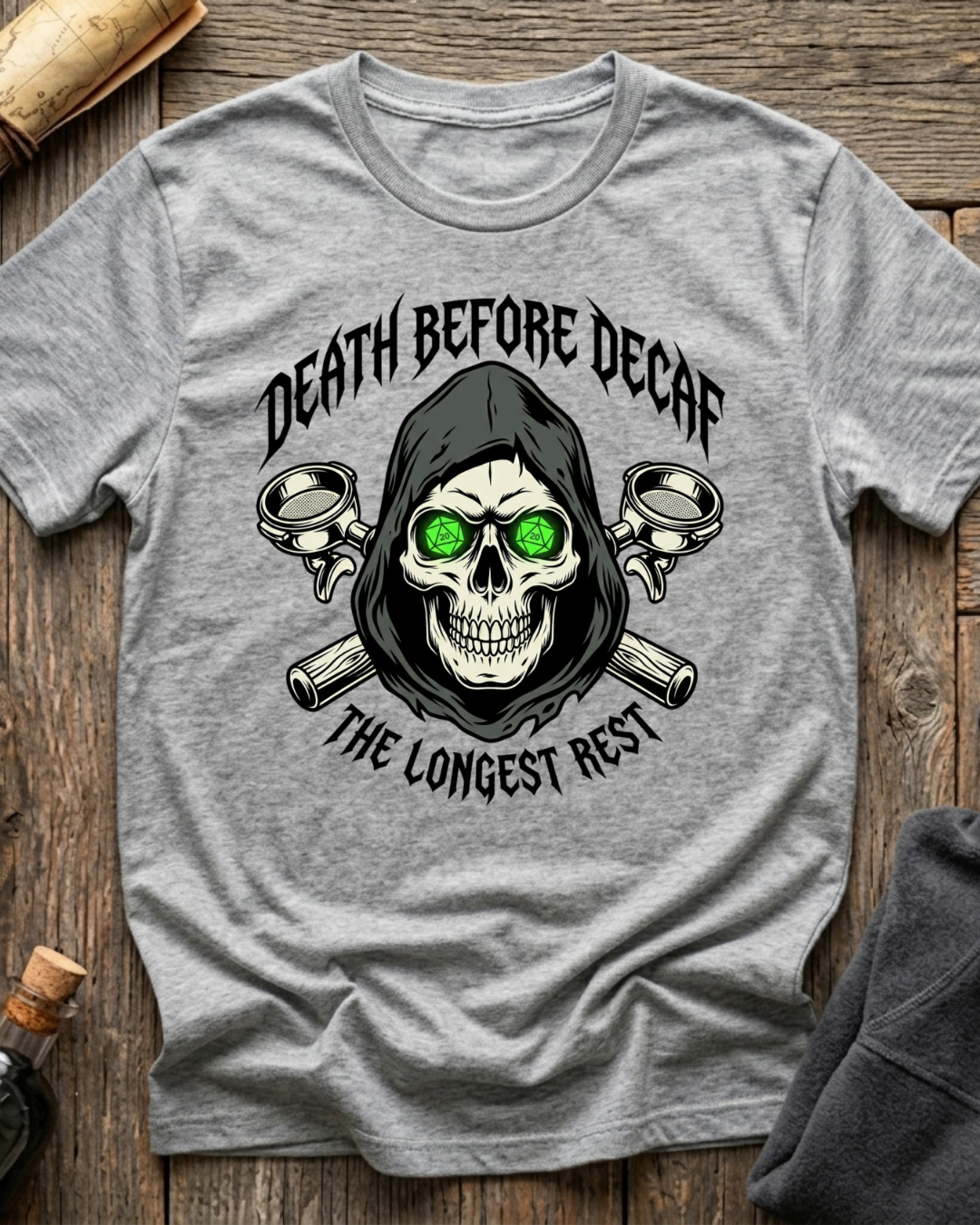 Death Before Decaf T-Shirt