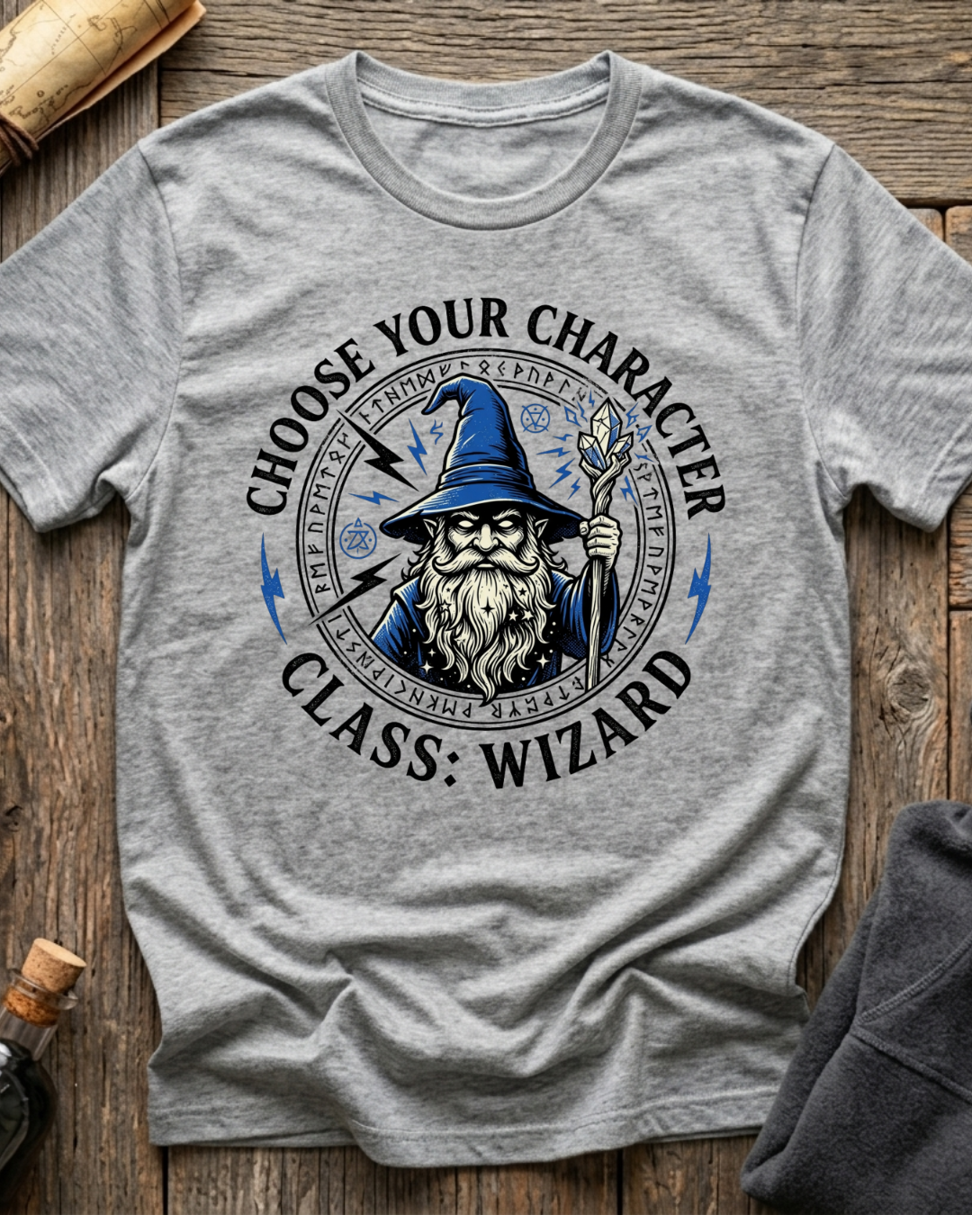 Choose Your Character Class: Wizard T-Shirt