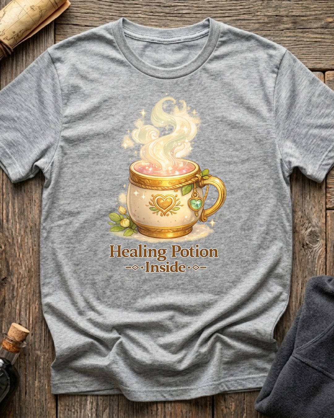 Healing Potion Inside T-Shirt
