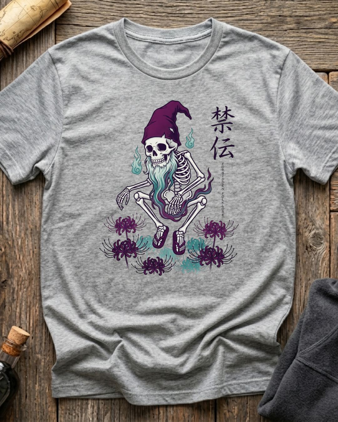 Skeleton Spirit Gnome T-Shirt