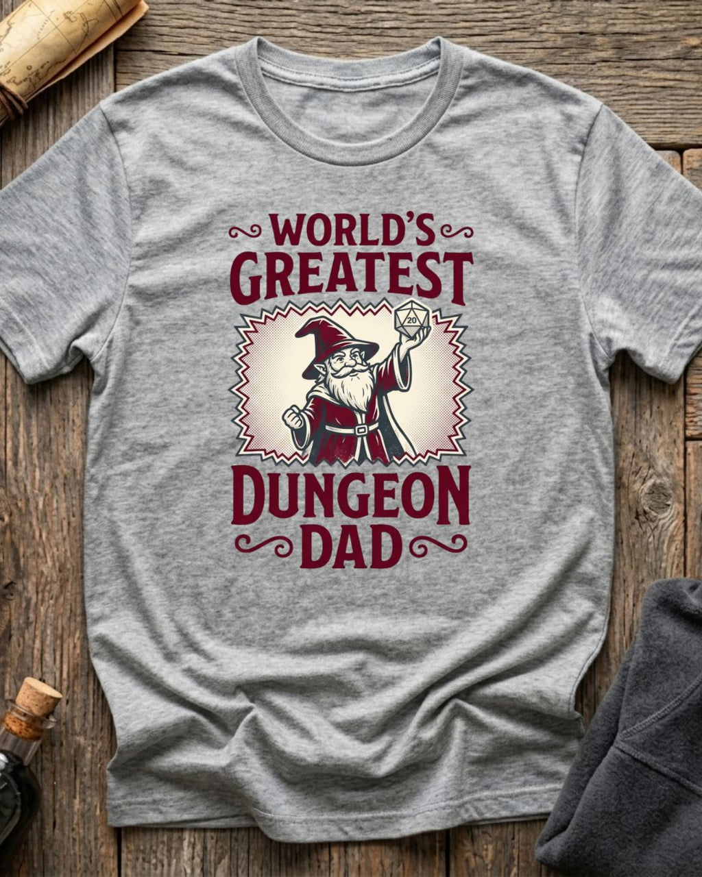 World's Greatest Dungeon Dad T-Shirt