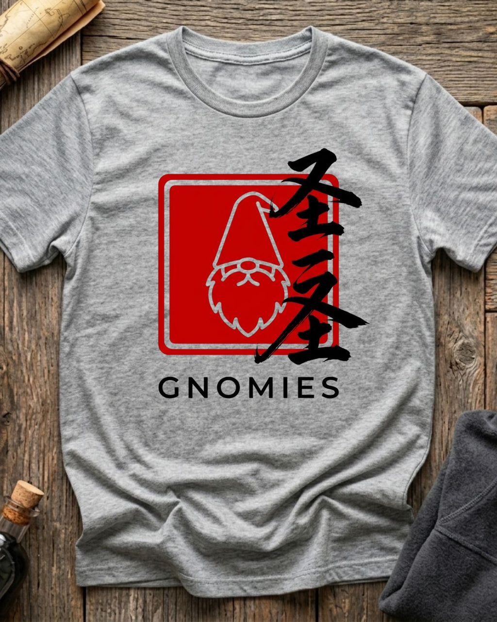 Gnomies Kanji Crest V.1 T-Shirt