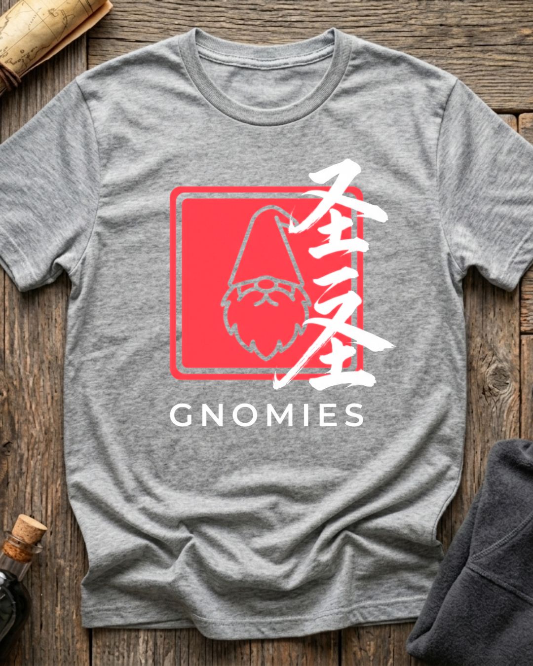 Gnomies Kanji Crest V.2 T-Shirt