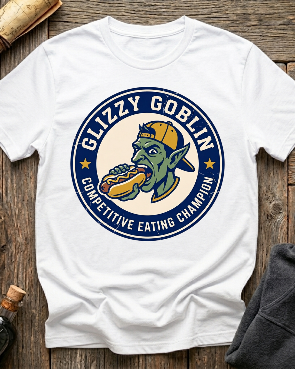 Eating Champion Glizzy Goblin T-Shirt
