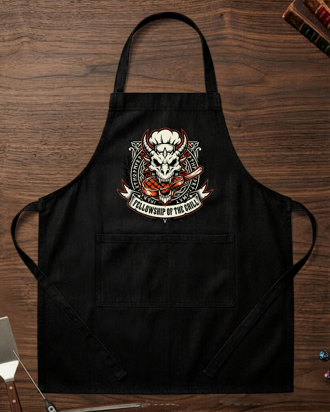 Fellowship Of The Grill Organic Apron