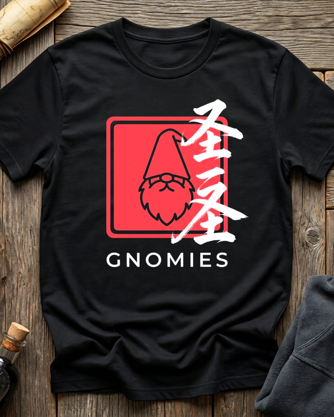 Gnomies Kanji Crest V.2 T-Shirt