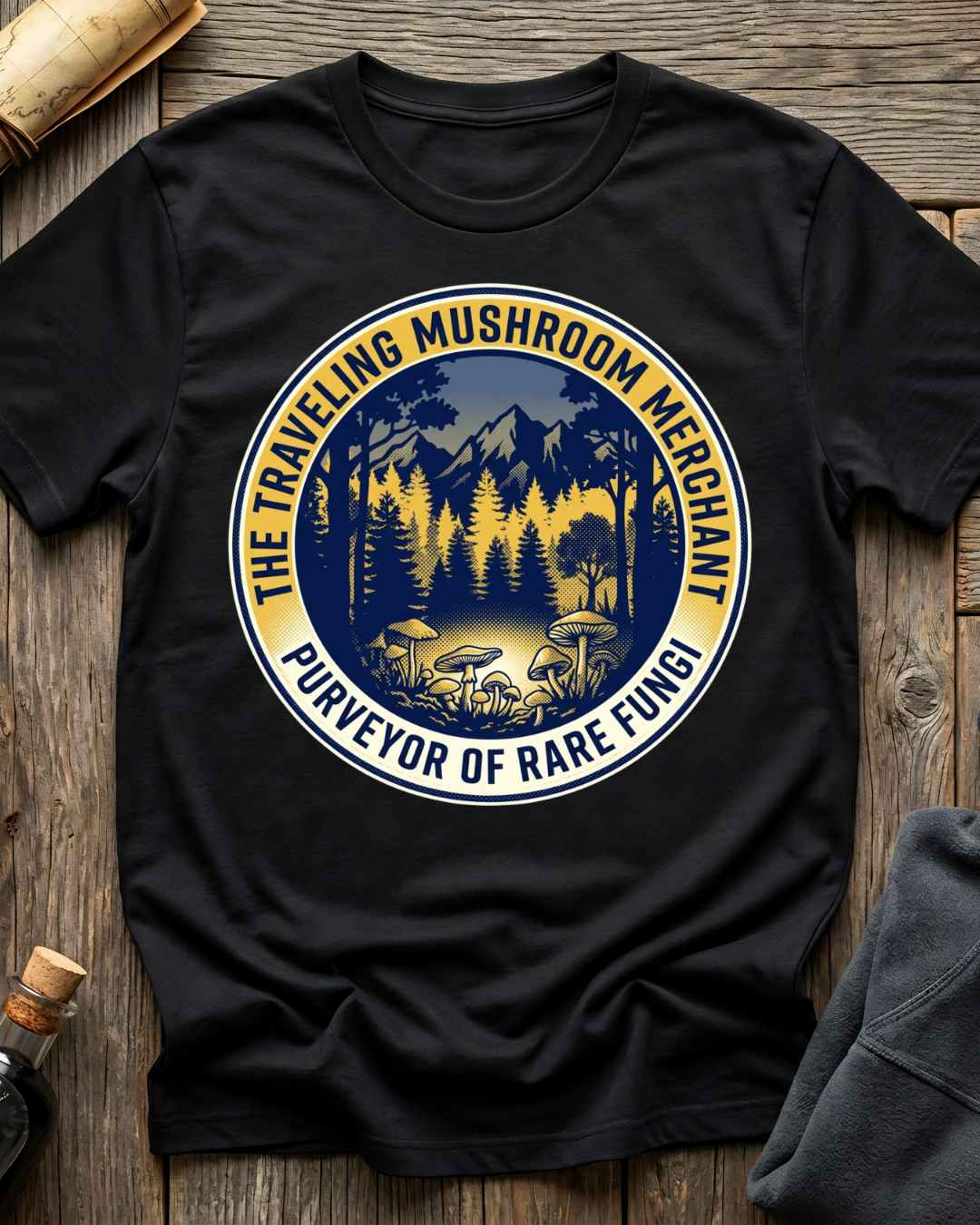 Traveling Gnome Merchant T-Shirt