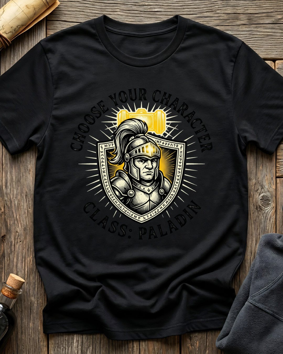 Choose Your Character Class: Paladin T-Shirt