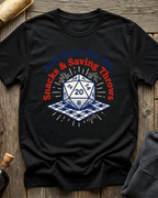 Just Here For The Snacks & Saving Throws T-Shirt