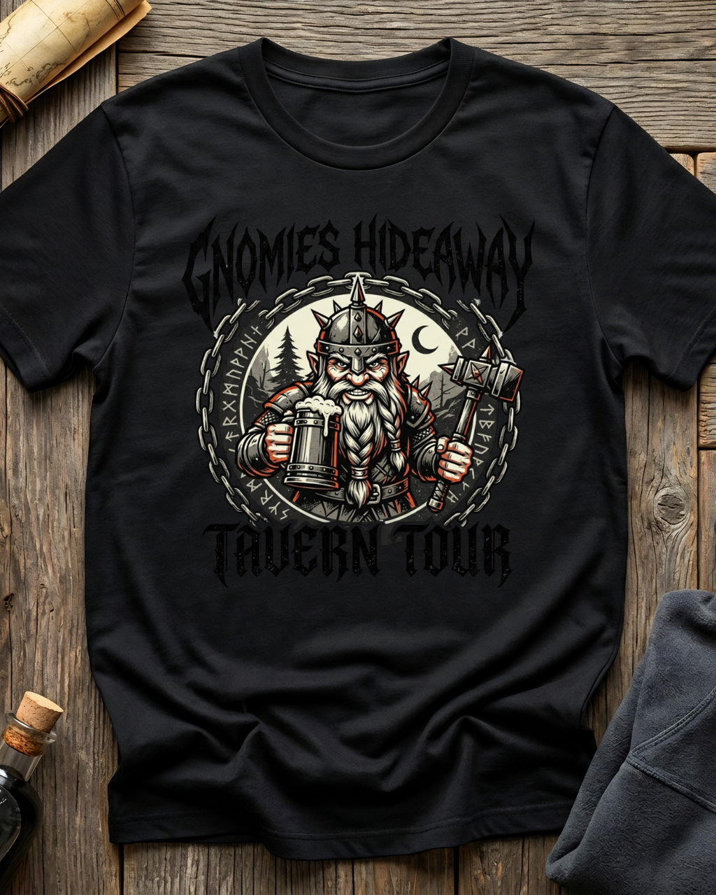 Gnomies Hideaway Tavern Tour T-Shirt