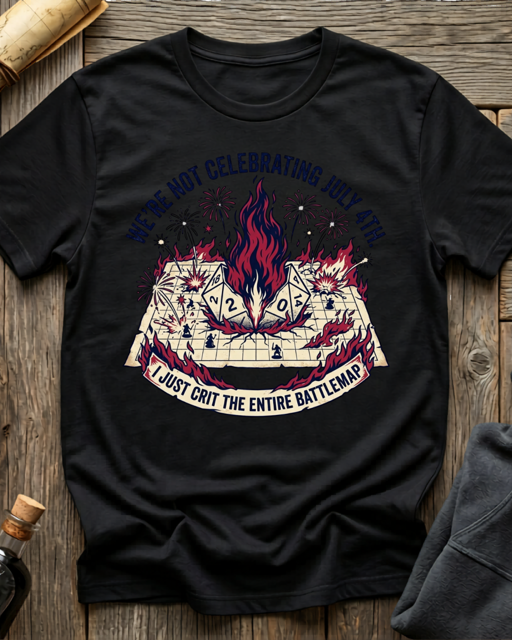 I Just Crit The Entire Battlemap T-Shirt