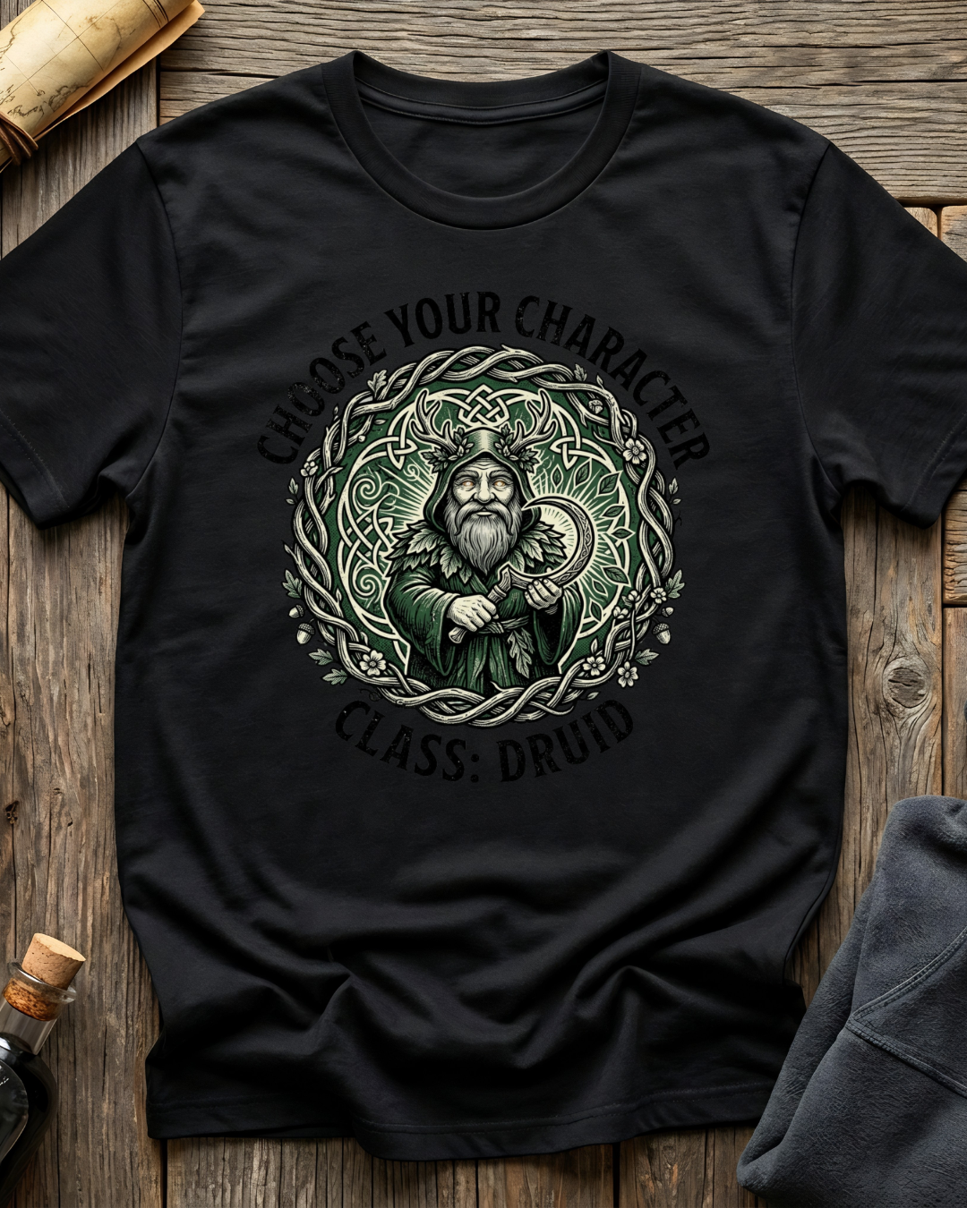 Choose Your Character Class: Druid T-Shirt