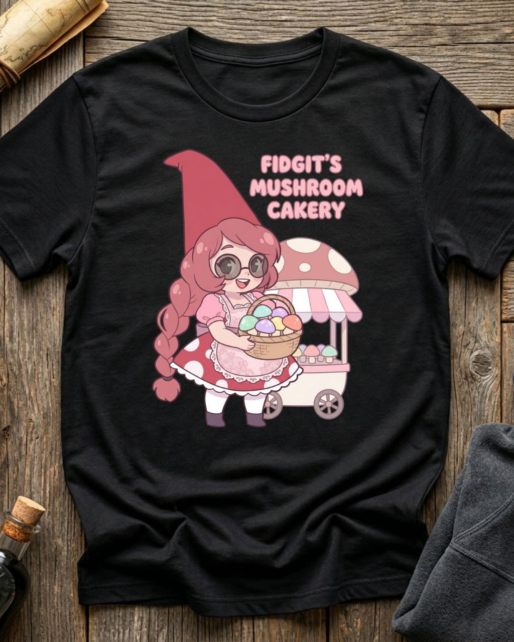 Fidgit's Mushroom Cakery T-Shirt