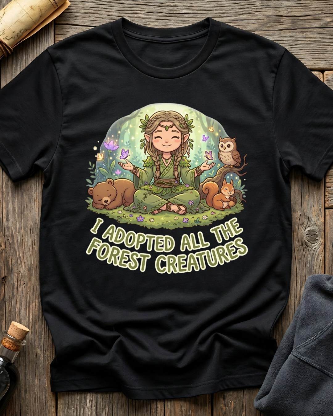 Druid Forest Creatures T-Shirt
