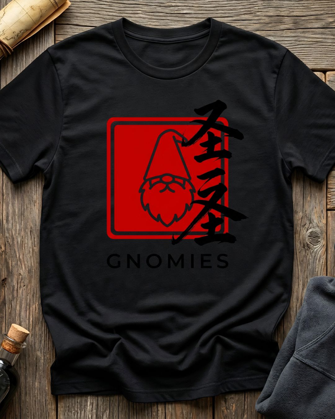 Gnomies Kanji Crest V.1 T-Shirt