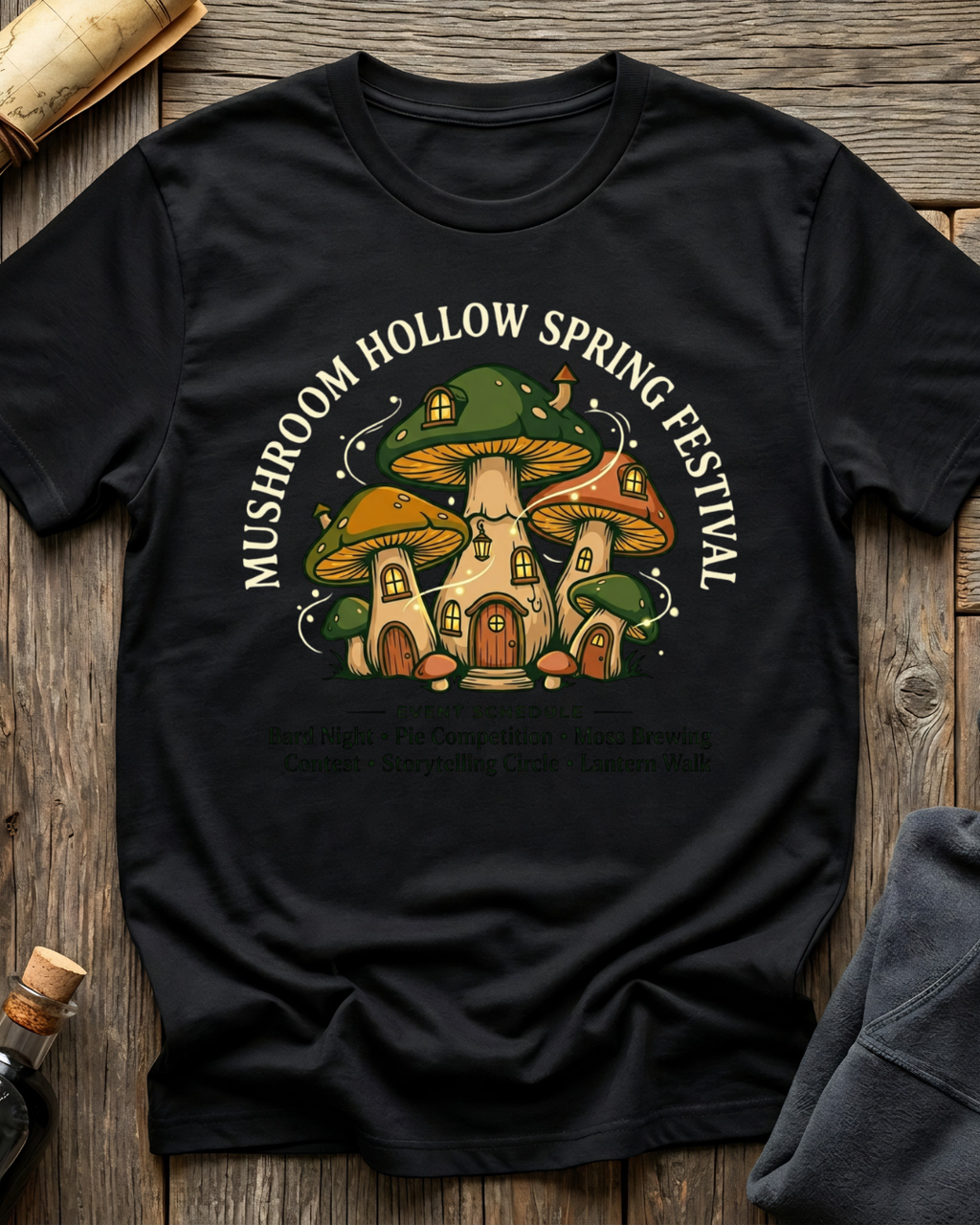 Mushroom Hollow Spring Festival T-Shirt