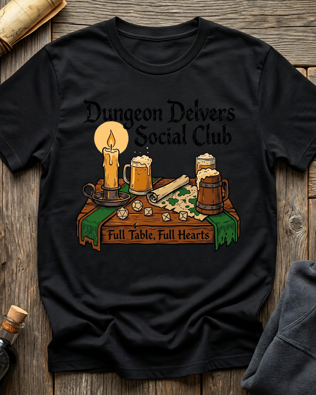 Dungeon Delvers Social Club T-Shirt