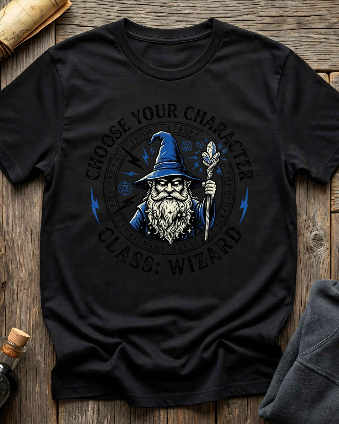Choose Your Character Class: Wizard T-Shirt