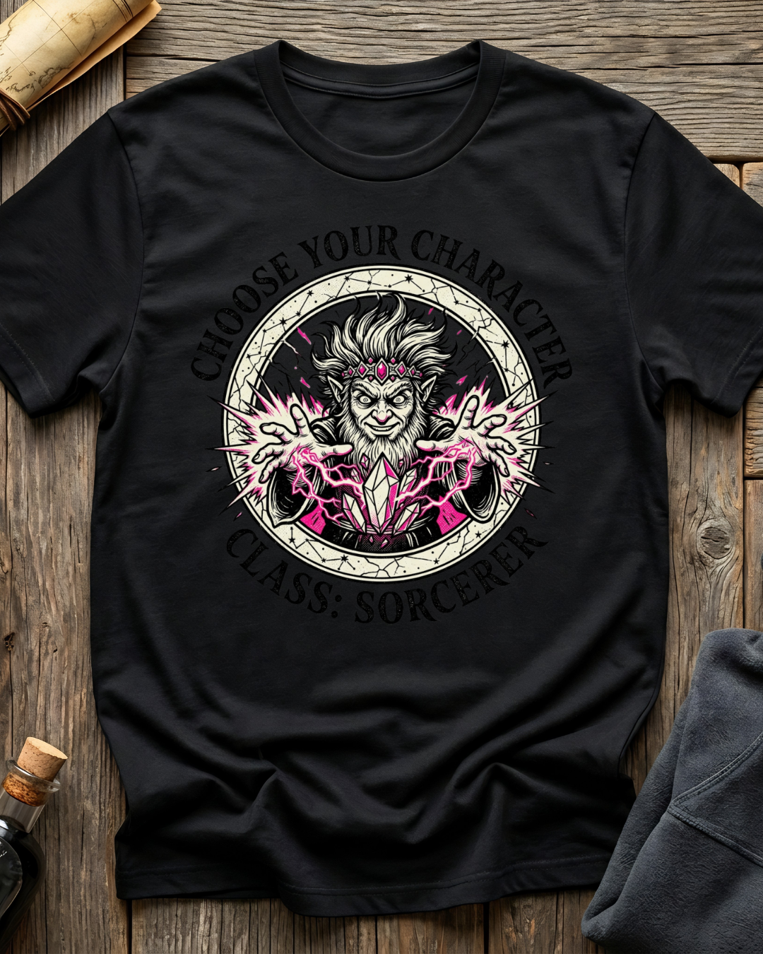 Choose Your Character Class: Sorcerer T-Shirt
