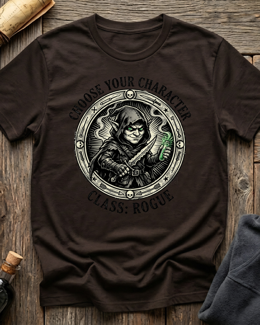 Choose Your Character Class: Rogue T-Shirt