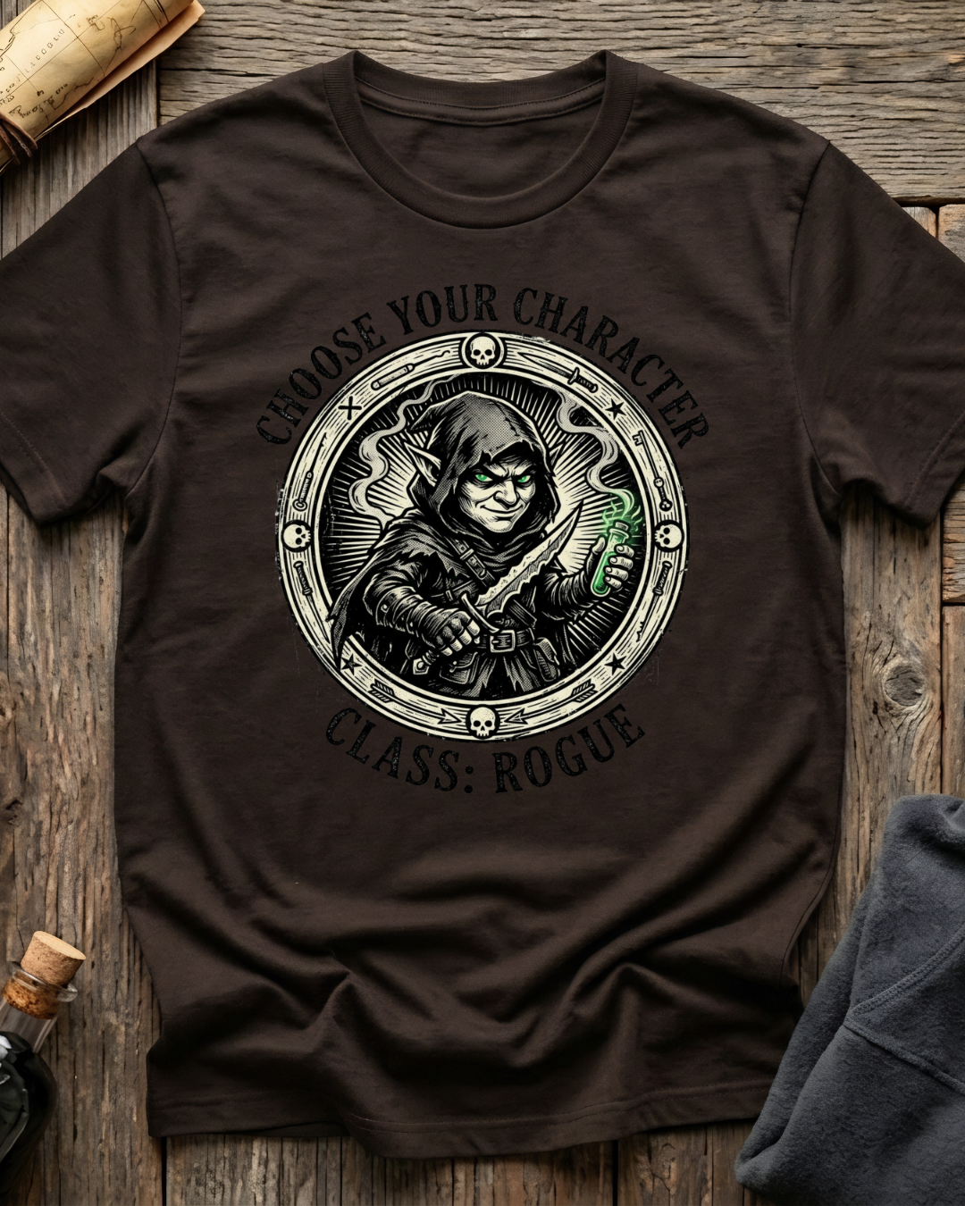 Choose Your Character Class: Rogue T-Shirt