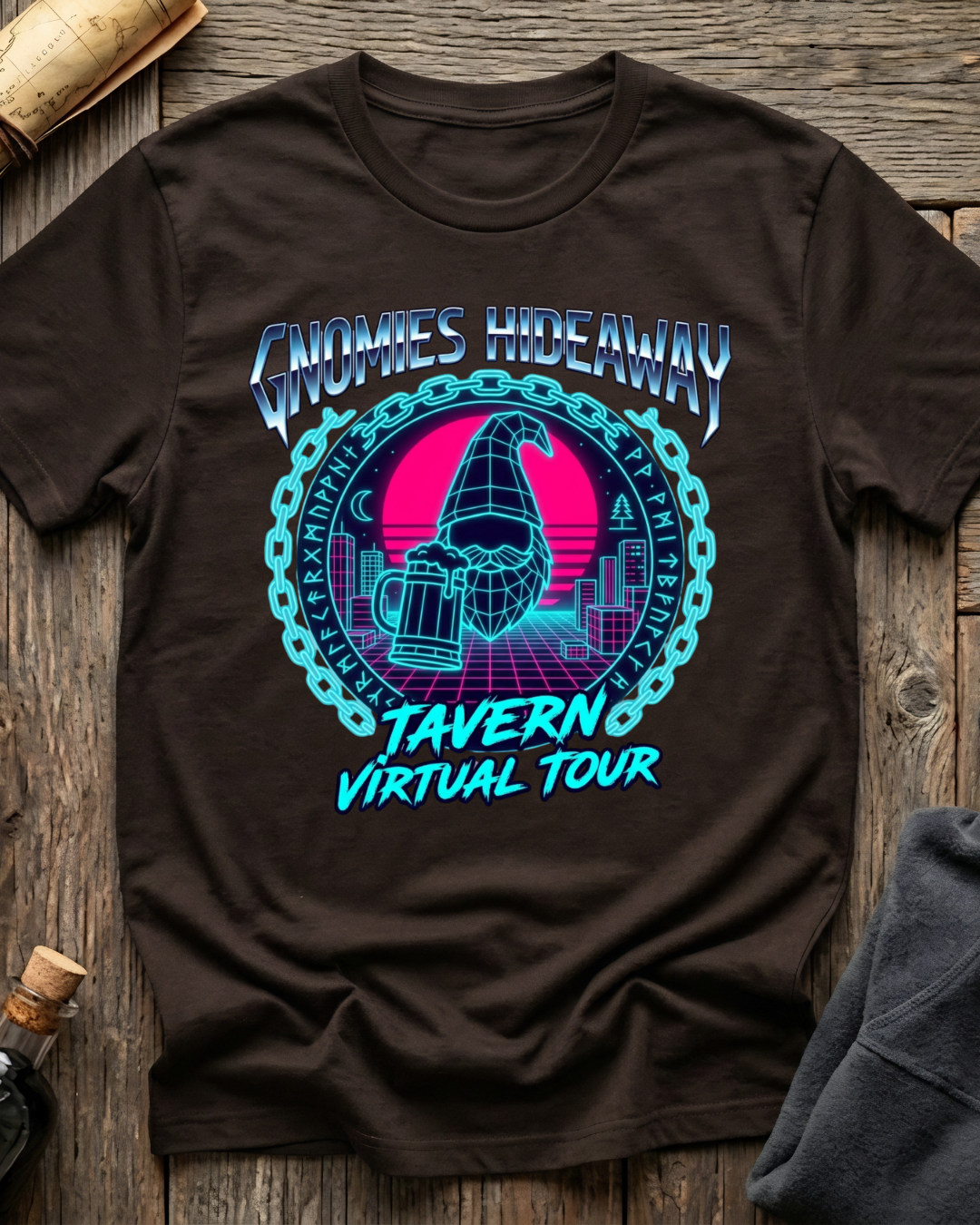 Gnomies Hideaway Tavern Virtual Tour T-Shirt