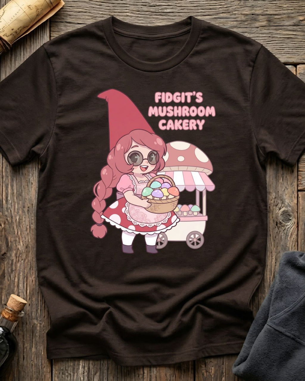Fidgit's Mushroom Cakery T-Shirt