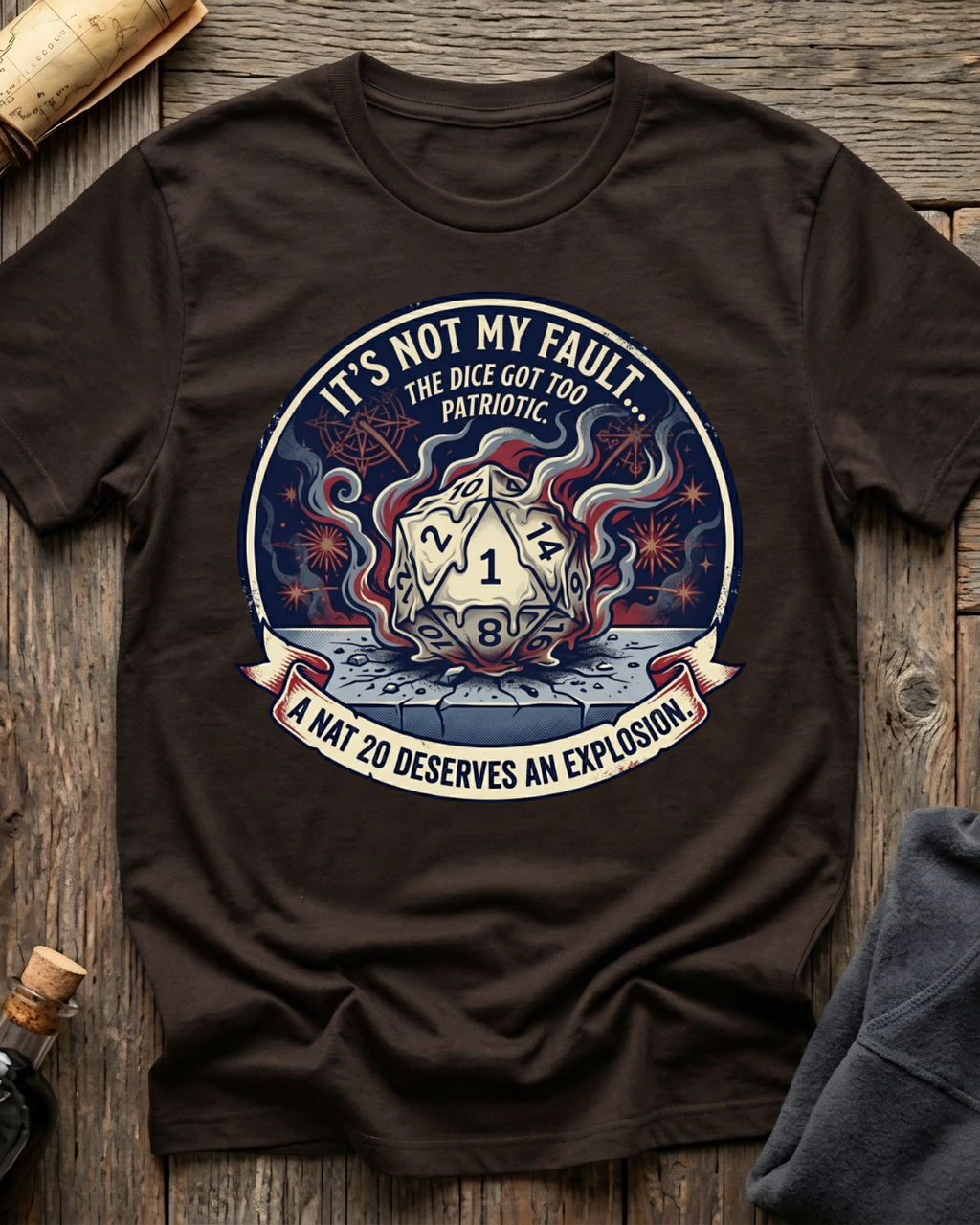 The Dice Got Too Patriotic T-Shirt