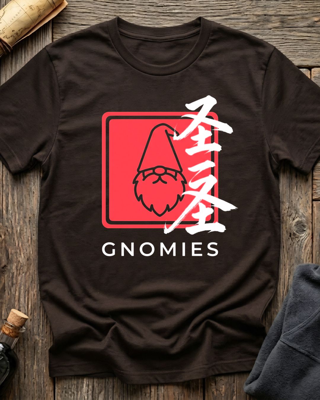 Gnomies Kanji Crest V.2 T-Shirt