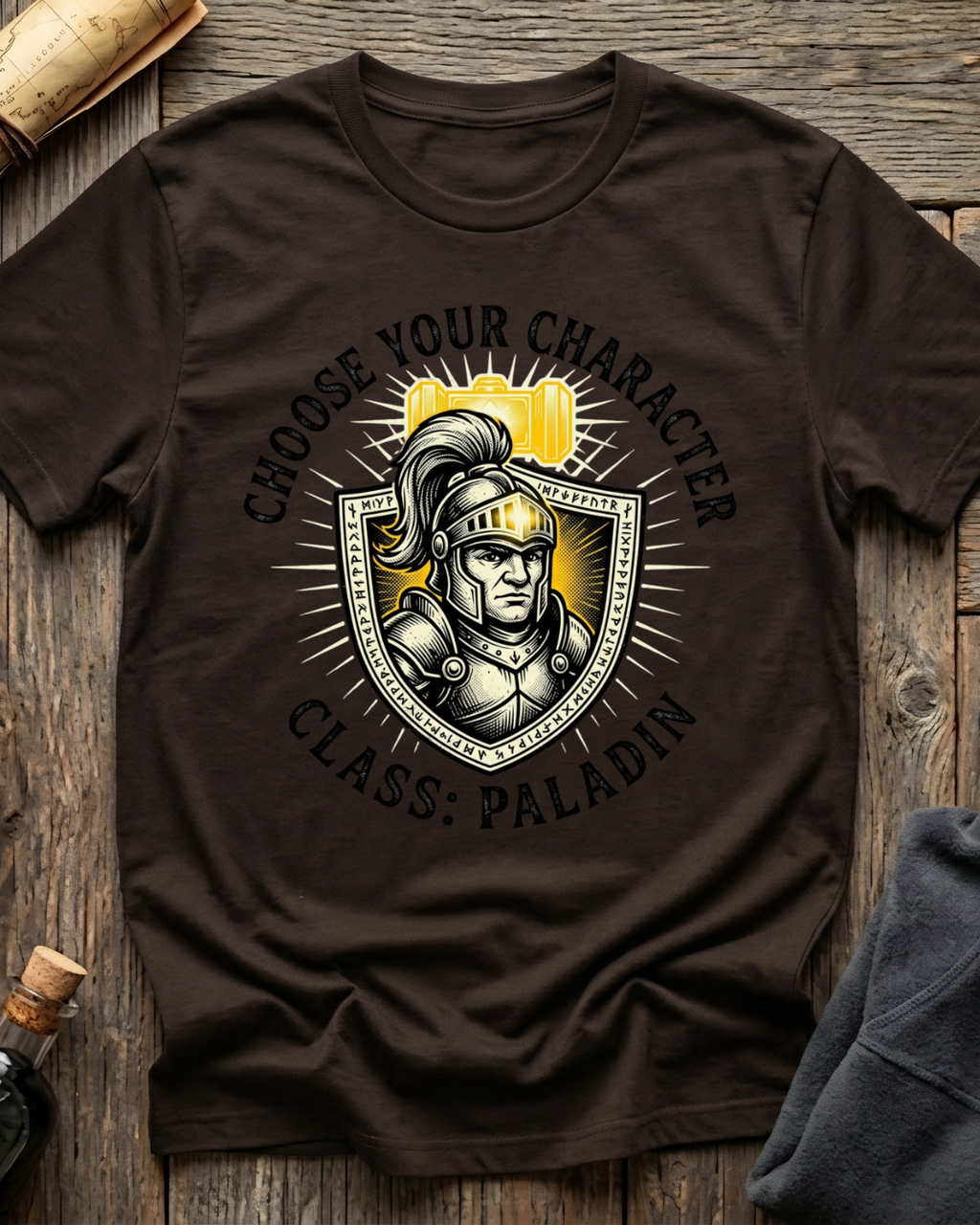 Choose Your Character Class: Paladin T-Shirt
