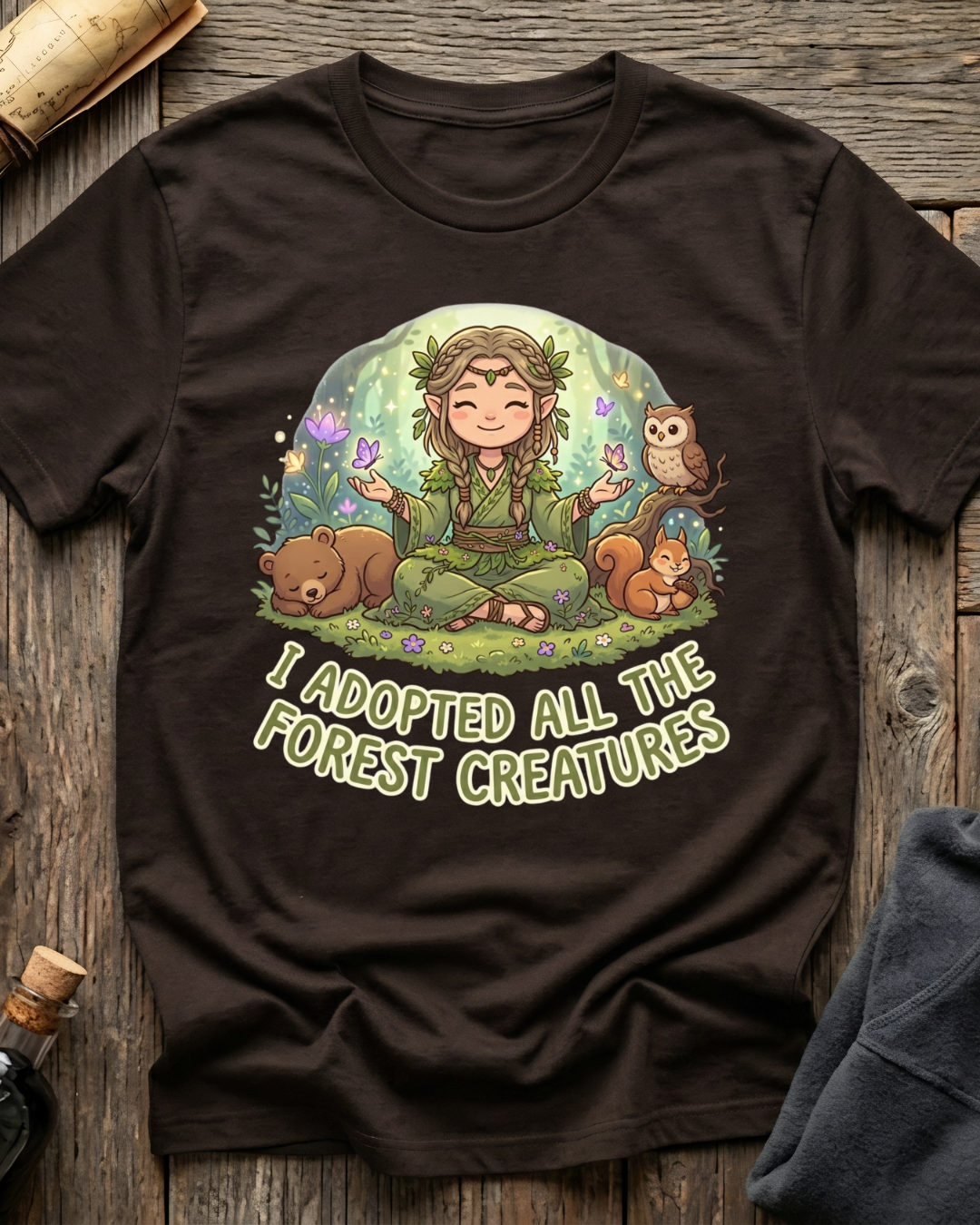 Druid Forest Creatures T-Shirt