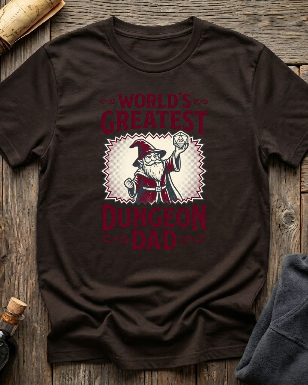 World's Greatest Dungeon Dad T-Shirt
