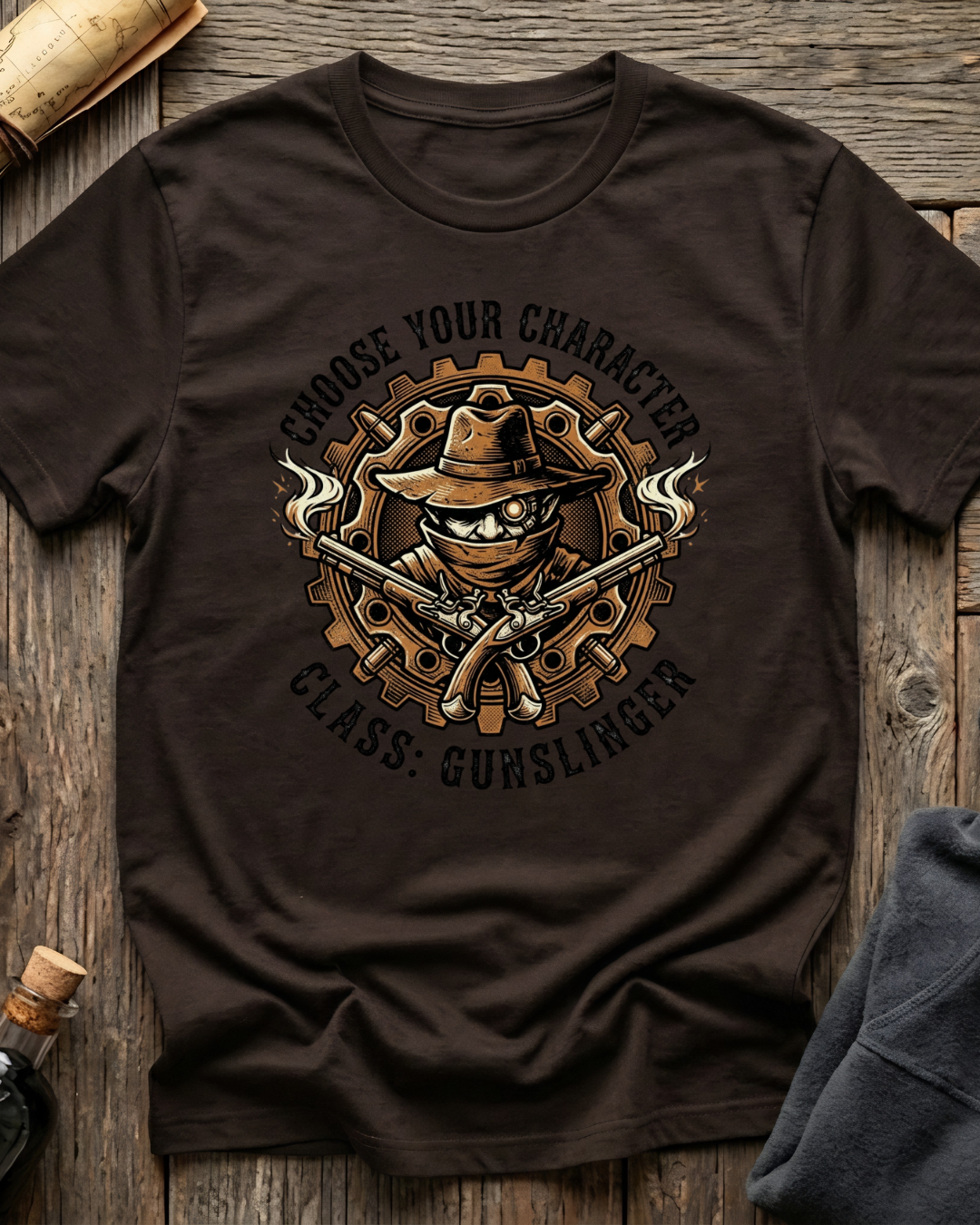 Choose Your Character Class: Gunslinger T-Shirt