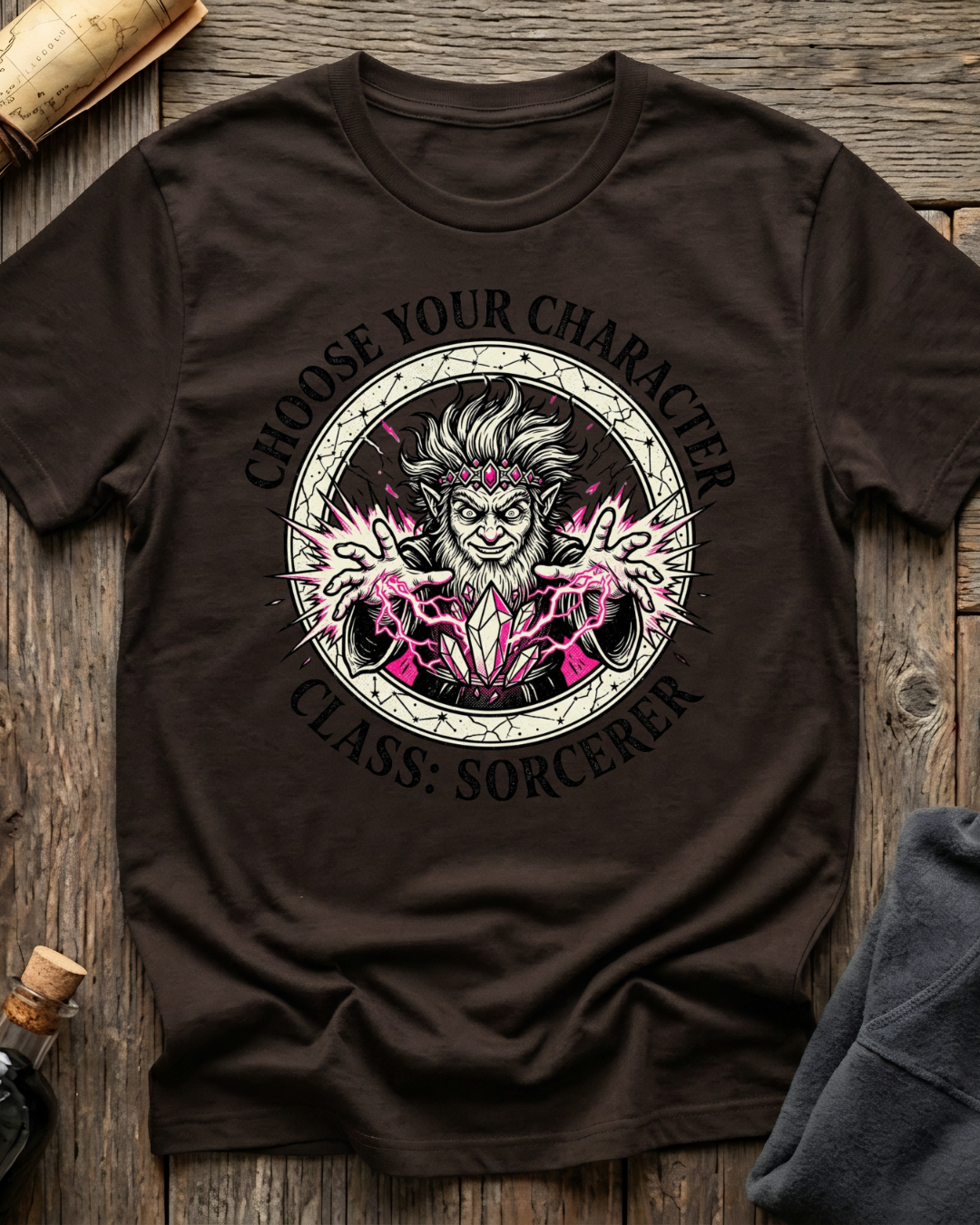 Choose Your Character Class: Sorcerer T-Shirt