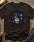 Choose Your Character Class: Wizard T-Shirt
