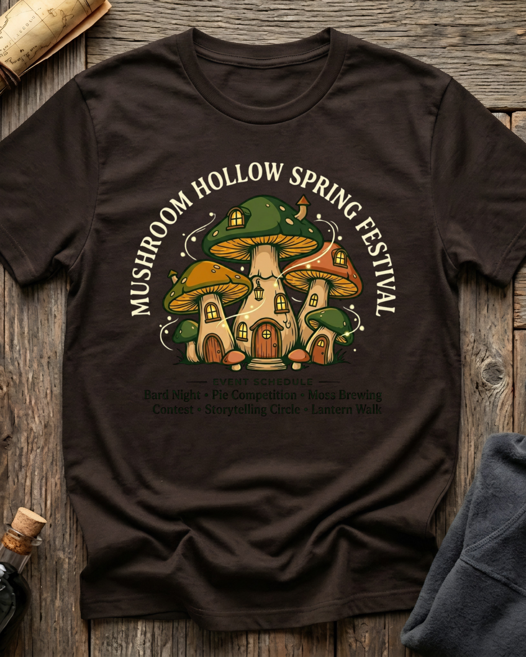Mushroom Hollow Spring Festival T-Shirt