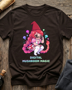 Digital Mushroom Magic T-Shirt