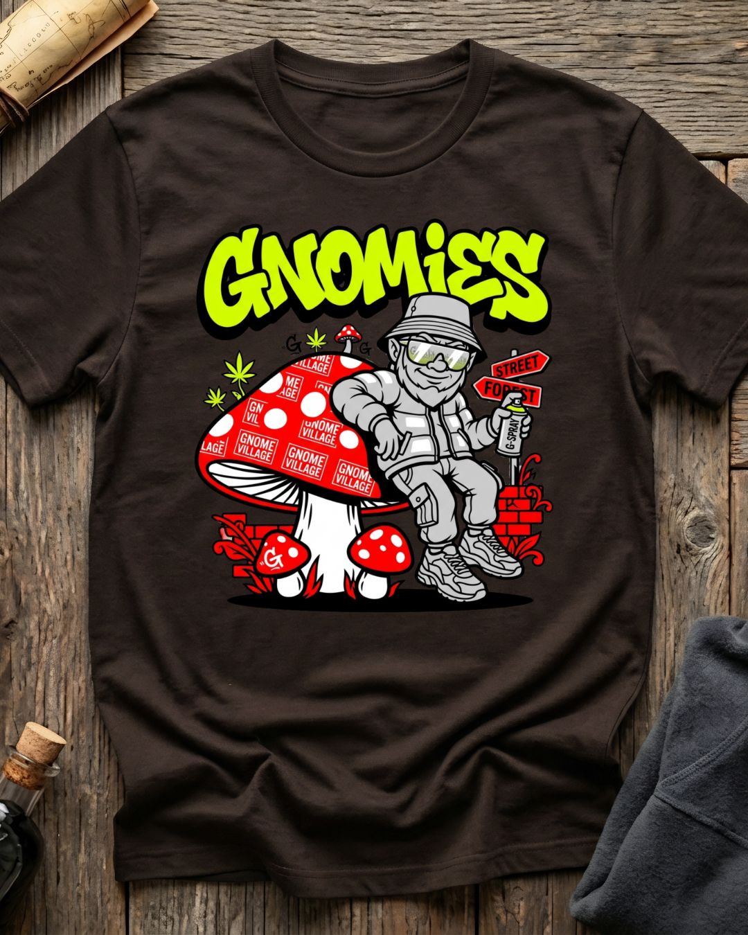 Gnome Village Graffiti T-Shirt