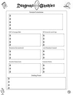 DM Session Checklist- Digital Download